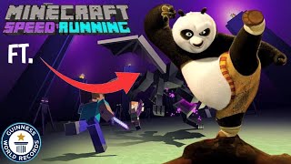 Minecraft Speedrun FT. Kung fu Panda