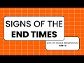 Signs of the end times pt2  shane bermingham