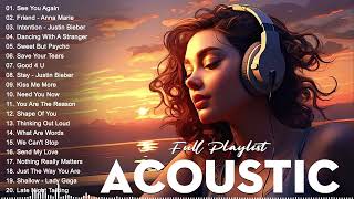 Trending Tiktok English Acoustic Cover Love Songs 2024 ❤️ Best Acoustic Cover Of Popular Songs