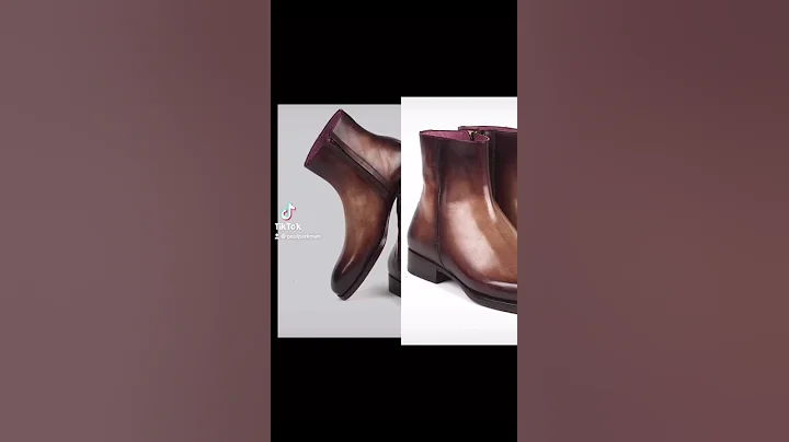 Paul Parkman Brown Burnished Side Zipper Boots Goo...