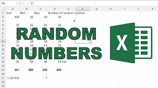 Generate random numbers that add up to a certain amount in excel screenshot 5