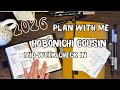 Plan With Me | Mid-Week Check In | Hobonichi Cousin 