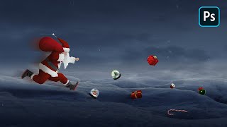 Christmas Photoshop Manipulation Tutorial - Beginners