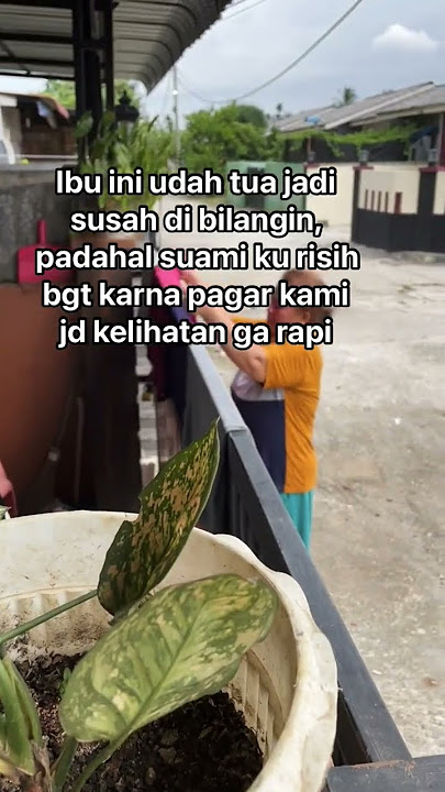 tetangga jemur pakaian di pagar rumah ku #drama #youtubeshorts #viral