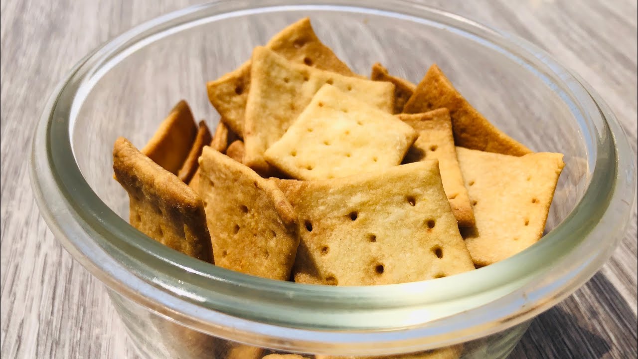 Perfect salt biscuits/ crackers without oven | കടയിൽ നിന്നും വാങ്ങുന്ന ...