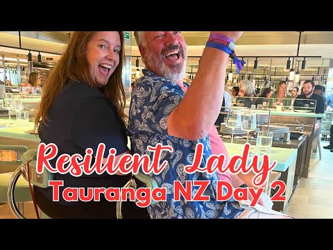 Virgin Cruises Resilient Lady Tauranga Day Two and Test Kitchen Experience Video Thumbnail