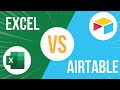 Excel vs airtable  quel outil pour grer efficacement les donnes