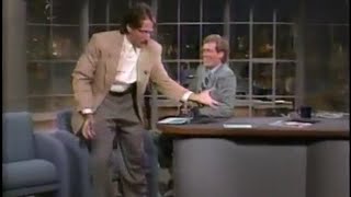 Robin Williams Letterman 7\/8-1986