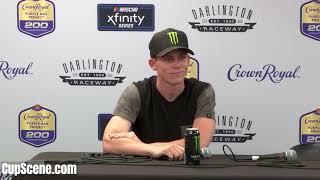 NASCAR at Darlington Raceway, May 2024: Riley Herbst pre-race