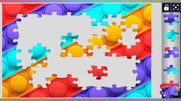 Rainbow Pop-It Puzzle Fun 🧩🌈// #popitpuzzle #fidgetfun #colorblast #puzzlelover @puzzlemaster1034 