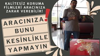 Kaput Filmini Zamanında Söküp Yenilemezsek Ne Olur? Kalitesiz Ürünlerden Uzak Durun!