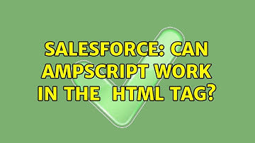 Salesforce: Can AMPScript work in the ＜head＞ html tag?