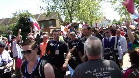 Harlequins Walk of Honour - Aviva Premiership Final, Twickenham, 2012