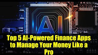Top 5 AI-Powered Finance Apps to Manage Your Money Like a Pro | Moneyview, Cleo, YNAB & More!