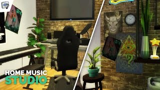 Musician Room - Speed Build 🎹 | The Sims 4 ✨
