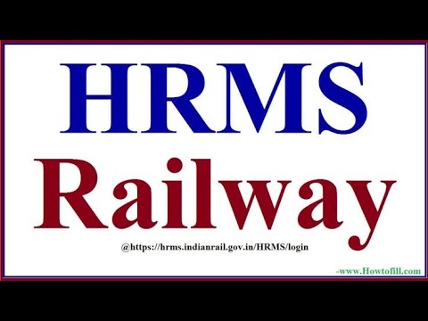 Indian railway HRMS how to apply in tamil.e pass apply southern railway. ரயில்வே பாஸ் அப்ளை செய்வது.