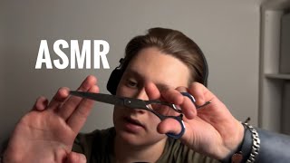 картинка: Приятная стрижка твоих волос✂️                 АСМР Парикмахер