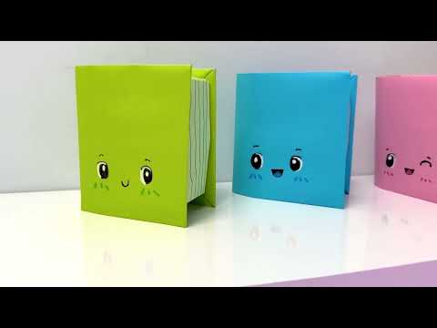 Origami Kağıttan Kitap Kutusu | Kağıttan Kutu Nasıl Yapılır