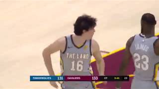 Cedi ve LeBron Minnesota savunmasını deliyor