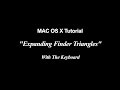 Mac OS X Tutorial | Expand Finder Triangles