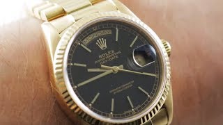 Rolex Day-Date (18038) Vintage Rolex Watch Review