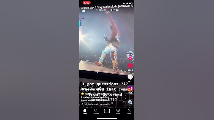Travis Scott, Astroworld - Demon jumps through crowd
