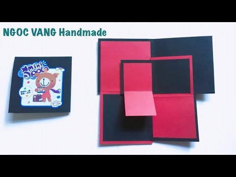 Video Làm thiệp hình MÊ CUNG để ẢNH cực độc ( Maze card ) -... - youtube