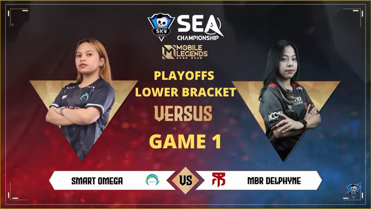 [ENG] SMART OMEGA VS MBR DELPHYNE | MLBB FEMALE GAME 1 LOWER BRACKET ...