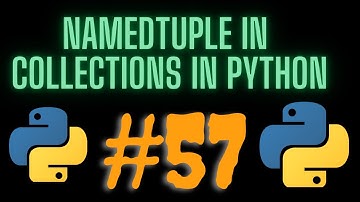 What is namedtuple in collections in python in Hindi - How to use it with example #57
