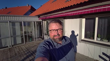 Fimi Palm - Video test 2,7k/25.  First clip is "natural" color, second is "F-LOG"