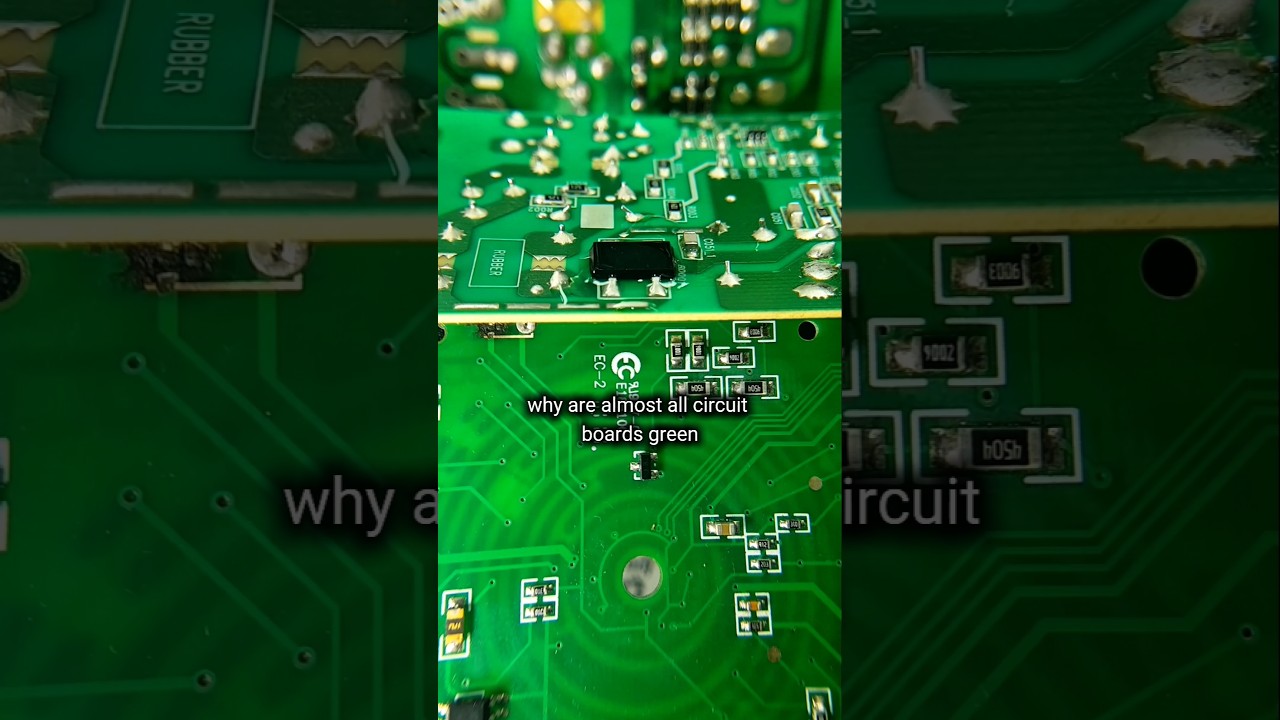 Почему все печатные платы зелёные?