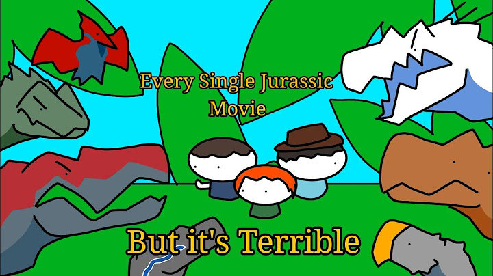 The ENTIRE Jurassic Franchise, But it's Terrible.
