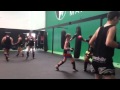 Callum blackmore sparring  muay thai