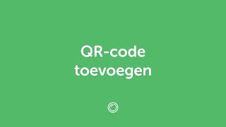 QR-code toevoegen via de Online Editor | Tutorial QR-code toevoegen | Fotofabriek