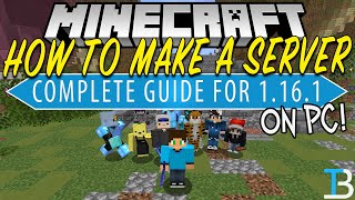How To Make a Minecraft Server on PC (1.16.1) How To Make a Minecraft Server on PC (1.16.1)