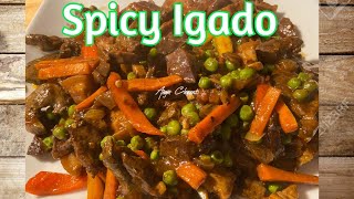 How to make spicy Igado/Team Clements Life n Kitchen