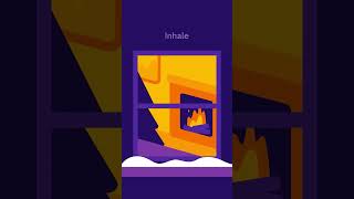 Breathe and visualize what a cozy winter season looks like to you. #shorts #headspace #inhaleexhale