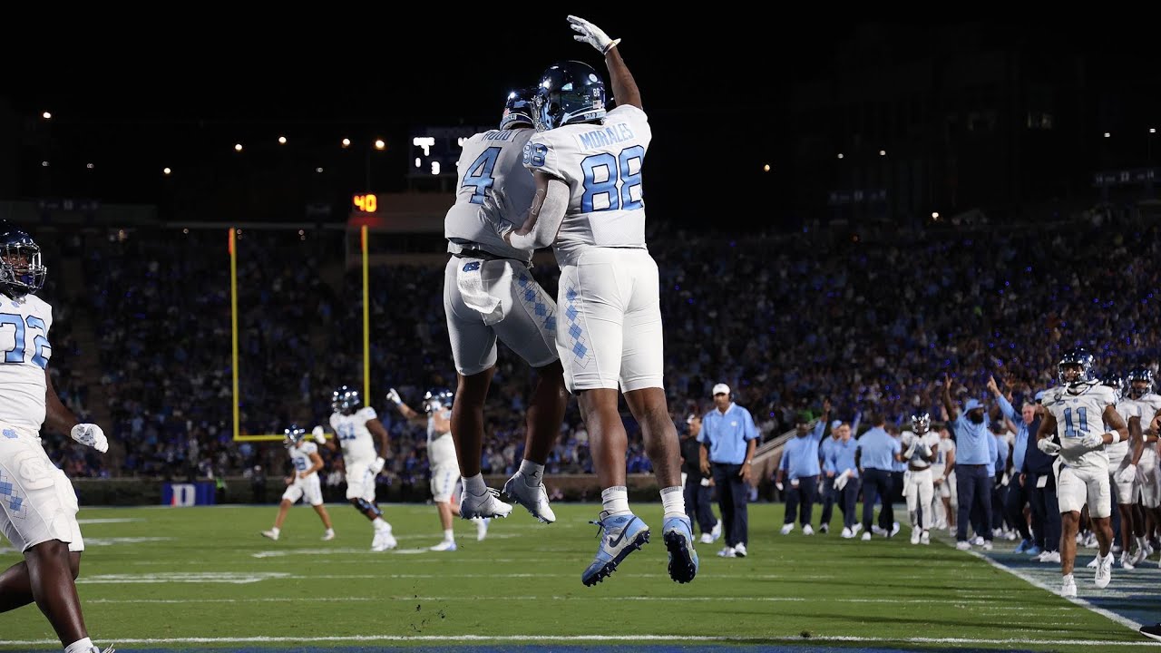 Video: UNC Clinches Victory Bell with Late Touchdown - Highlights
