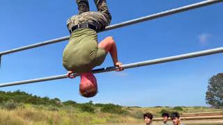 TikTokers vs Military Obstacle Course #Funny#Tiktok#Fun#feel young