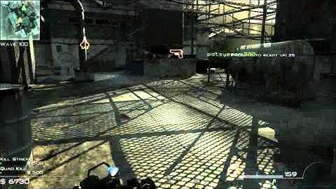 MW3 Survival (PC) | Carbon wave 100+ strategy (team World Record) | part 5 [waves 99 - 105]