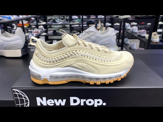 Nike Air Max 97 LX (Fossil/White/Gum Yellow/Fossil) - Style Code:  DC4144-200 - YouTube