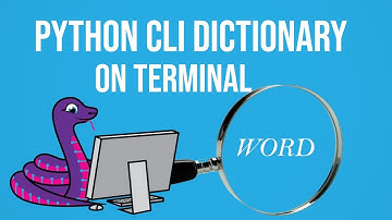 Pyvoc – Python CLI Dictionary on Terminal (Vocabulary Building Tool)