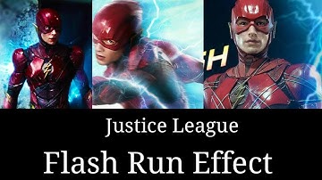 DCEU Flash Running Effect ! Kinemaster __ Justice