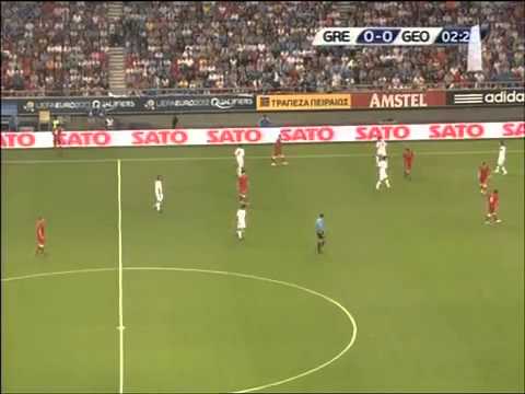 Greece Georgia 0-1(იაშვილის გოლი)