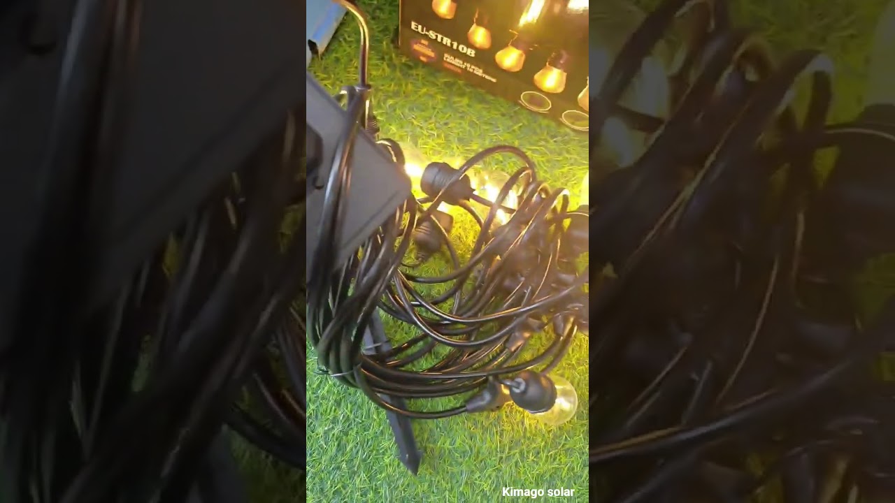 Mapambo Ya Solar Light 10m Za Kisasa
