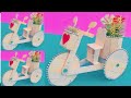 diy blcycle using ice cream stick /cute bicycle from waste popsicle stick /mini bic...