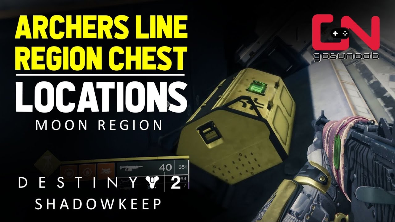 Destiny 2 Shadowkeep All Archer's Line Region Chest Locations Moon