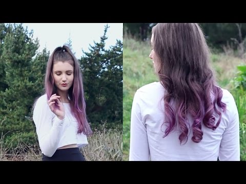 purple-ombre-hair-|-diy-for-brown-hair
