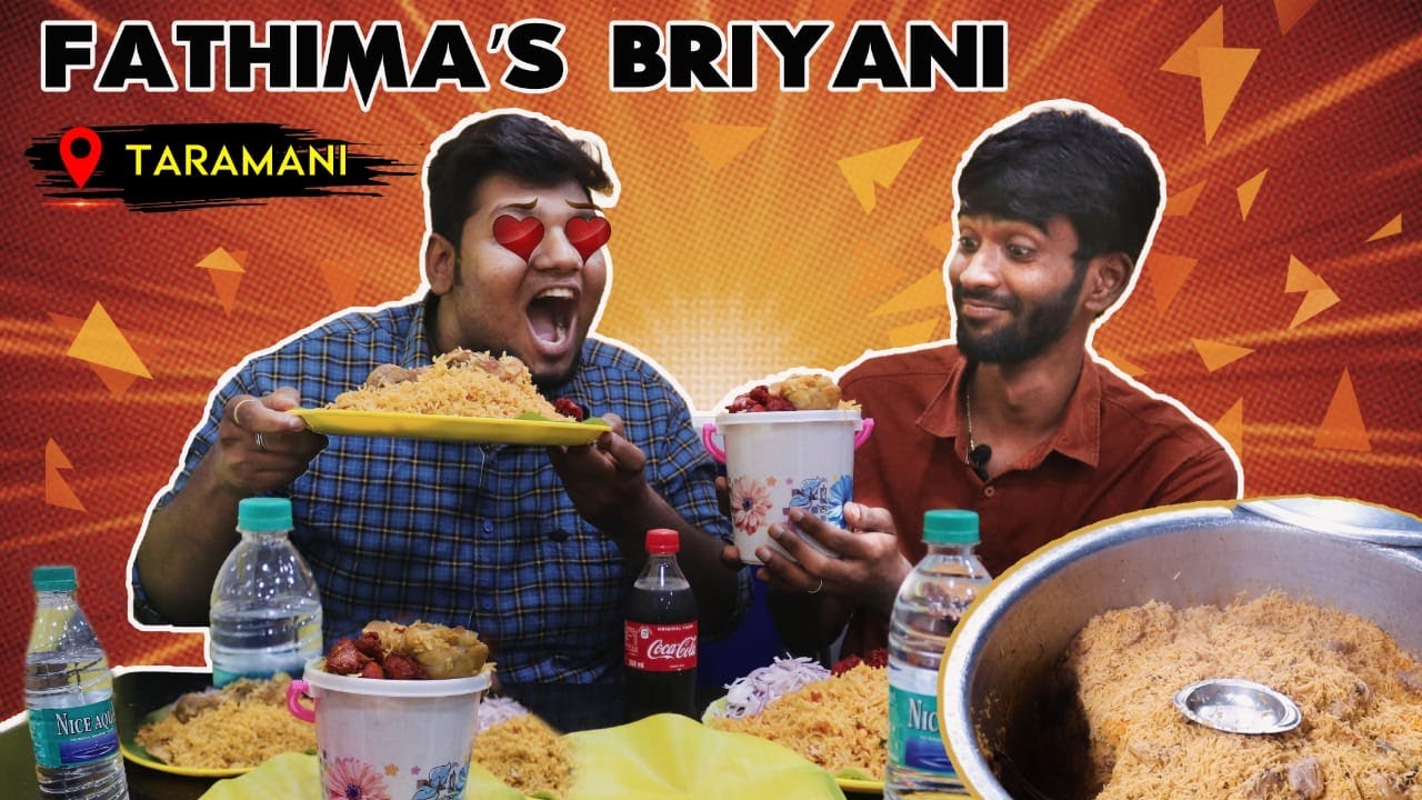 "MASTER எங்க அம்மா DHAN" - Cheapest Briyani for ₹70 With சிக்கன் 65 | Food Review | Madras42