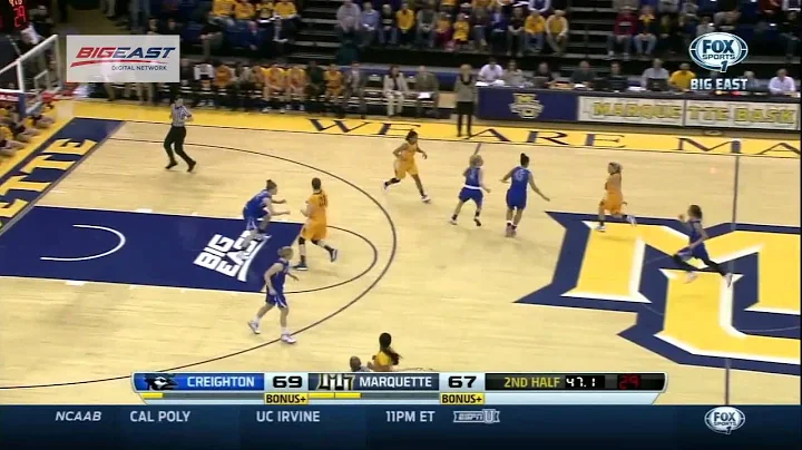 #BIGEASTbests: Wild Finish In Marquette-Creighton BIG EAST Clash